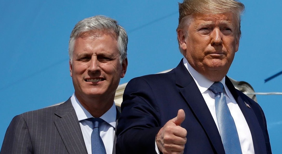 Trump names Robert O’Brien as new national security adviser