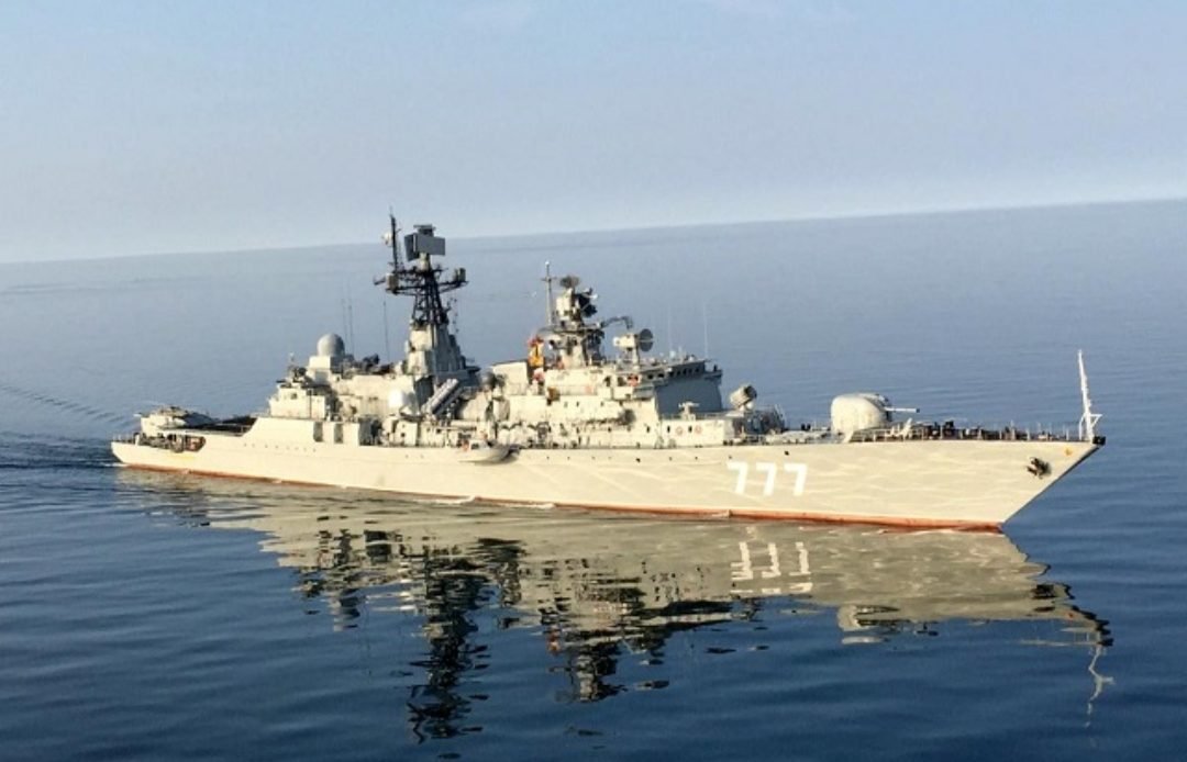 Chain , Russia and Iran’s navies hold Joint Drills In The Persian Gulf For The First Time Ever