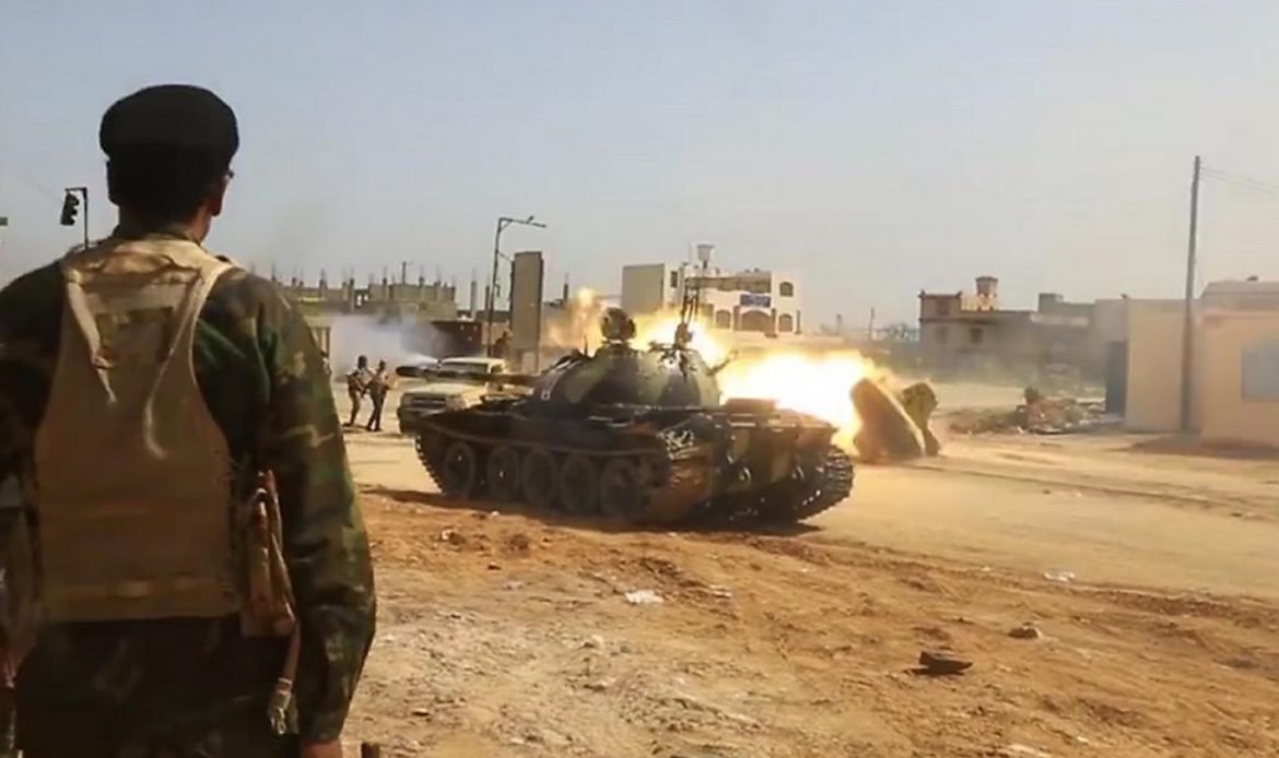 Libyan National Army Destroyed Turkish-made ACV-15 Armoured Vehicle Of GNA Forces