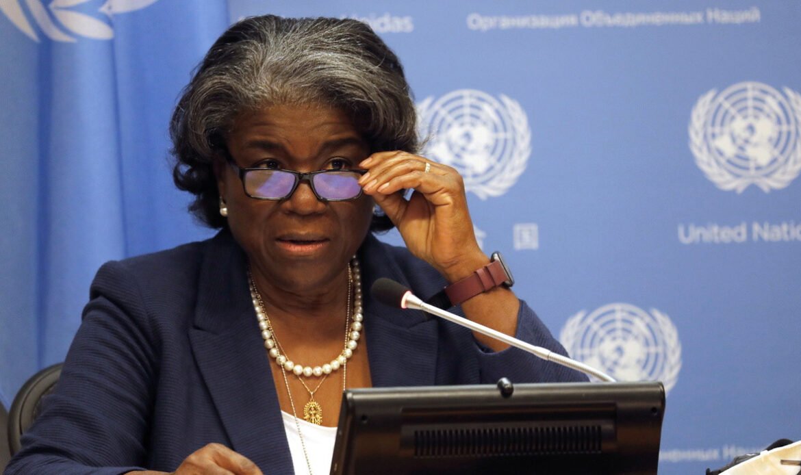 US ambassador to UN mocked for suggesting body expects Taliban to respect its ‘strongly worded statement’ on women’s rights