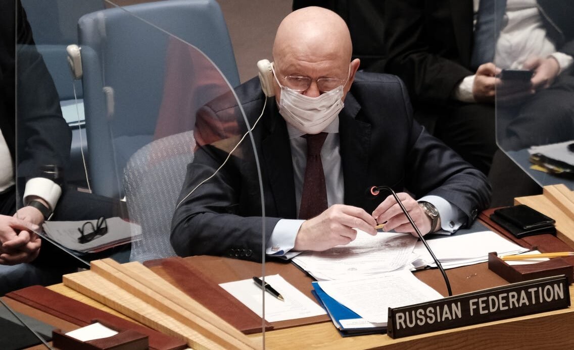 Moscow has no plans to occupy Ukraine, Russia’s UN envoy says