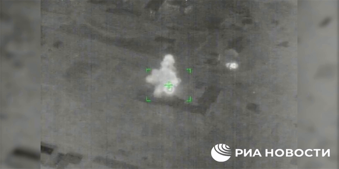 Russian MoD releases footage on destroying Ukrainian military depots