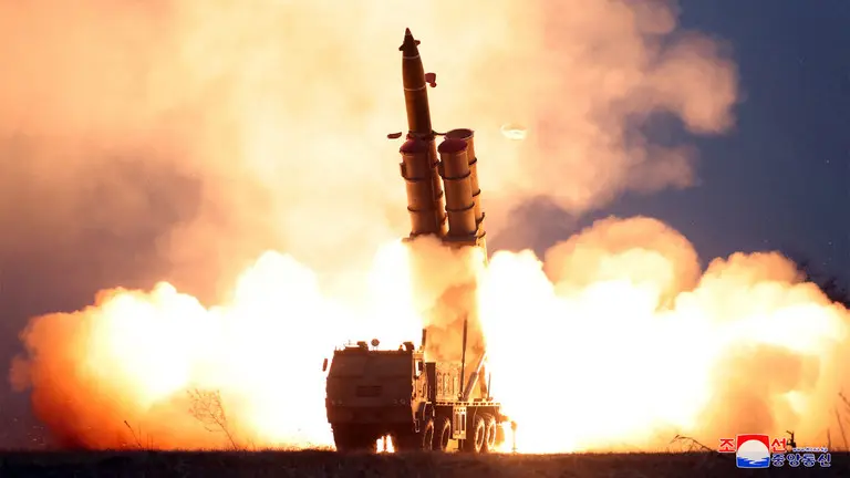 North Korea fires multiple rocket launcher shots into Yellow Sea – reports