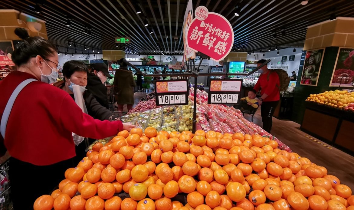 China’s CPI up 2.1%, PPI down 1.3% in October