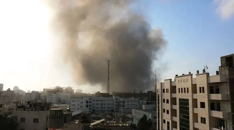 IOF on high alert after bombing sites in Gaza, Resistance responds