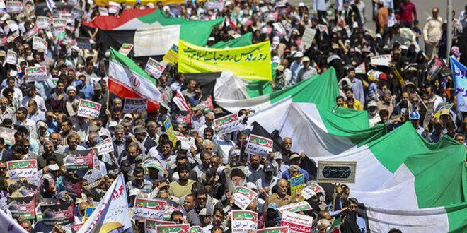 Mass rallies in Iran to commemorate the International Quds Day