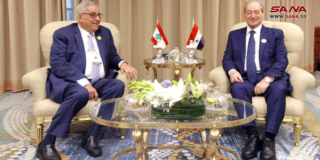 Foreign Minister meets his Lebanese, Tunisian and Omani counterparts on sidelines of meetings preparatory for Arab Summit, Jeddah
