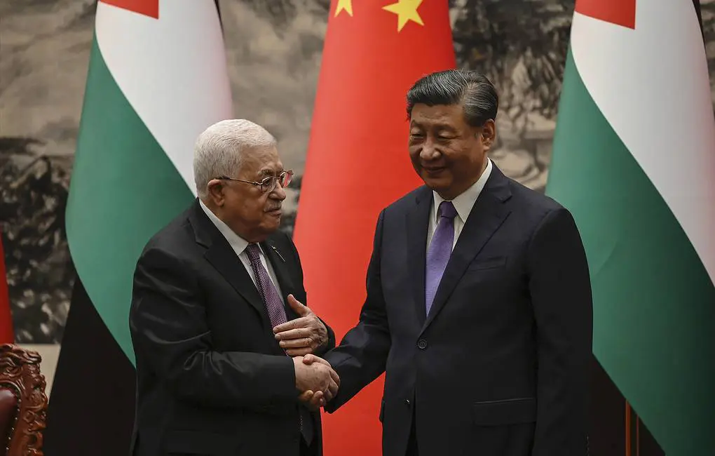 Chinese, Palestinian leaders announce establishment of strategic partnership — Chinese TV
