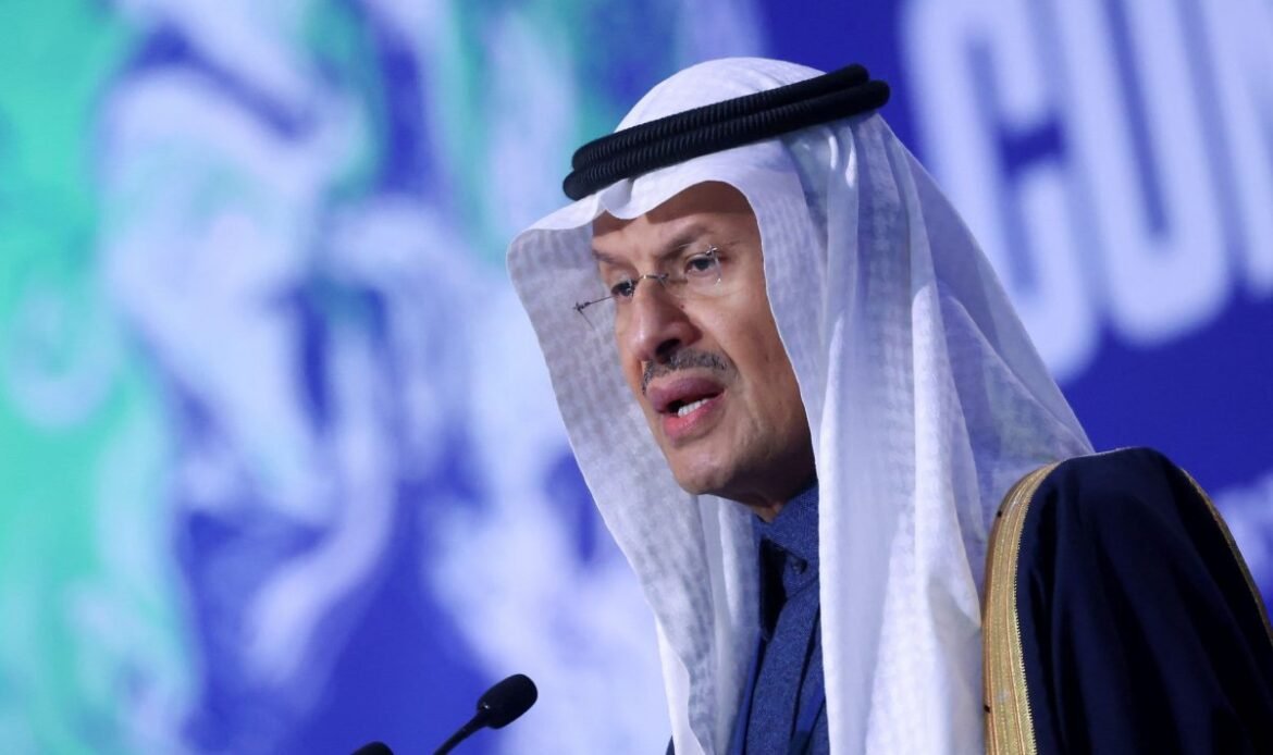 Saudi energy minister defends voluntary oil cuts as precautionary