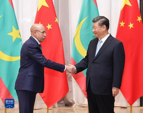 China, Mauritania sign BRI cooperation agreement