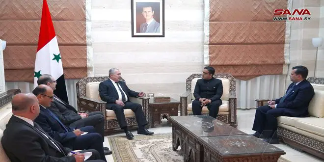 Syria, India discuss bolstering bilateral relation in various