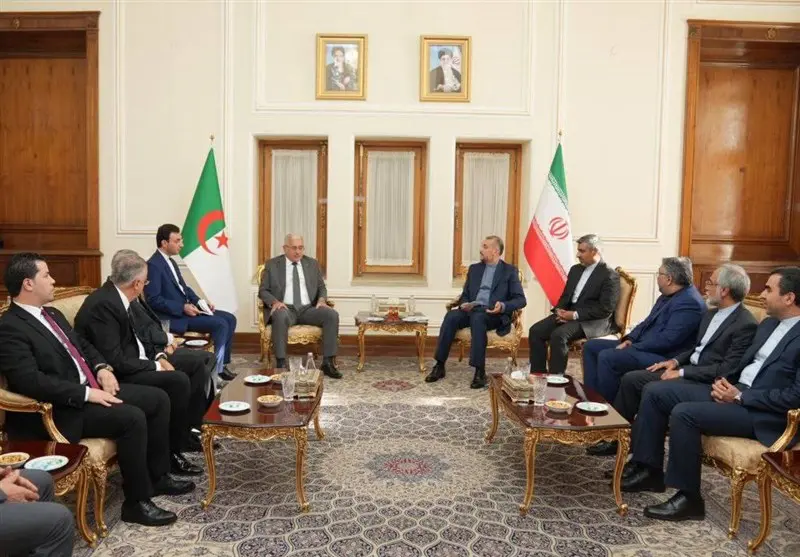 Iran’s Top Diplomat Hails Algeria’s Support for Palestine