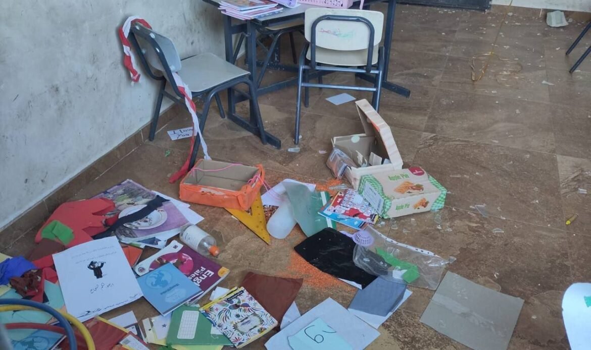 Israeli settlers attack school near Ramallah