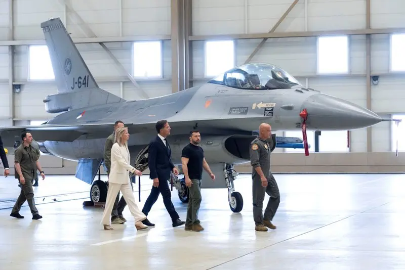 Zelensky reaches agreement with Netherlands’s PM over F-16 jets