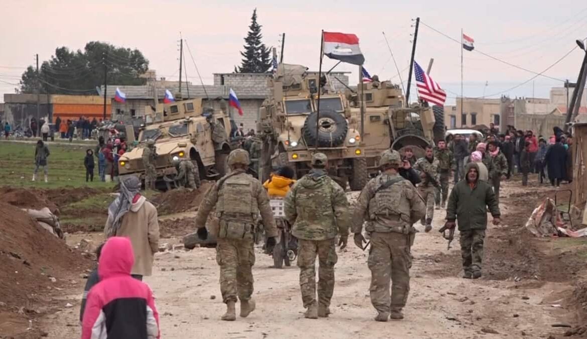 Syria and its allies try to drive out the US occupation forces