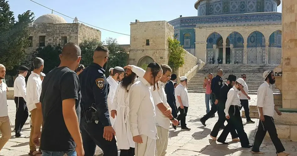 Dozens of settlers break into Jerusalem’s Al-Aqsa Mosque .