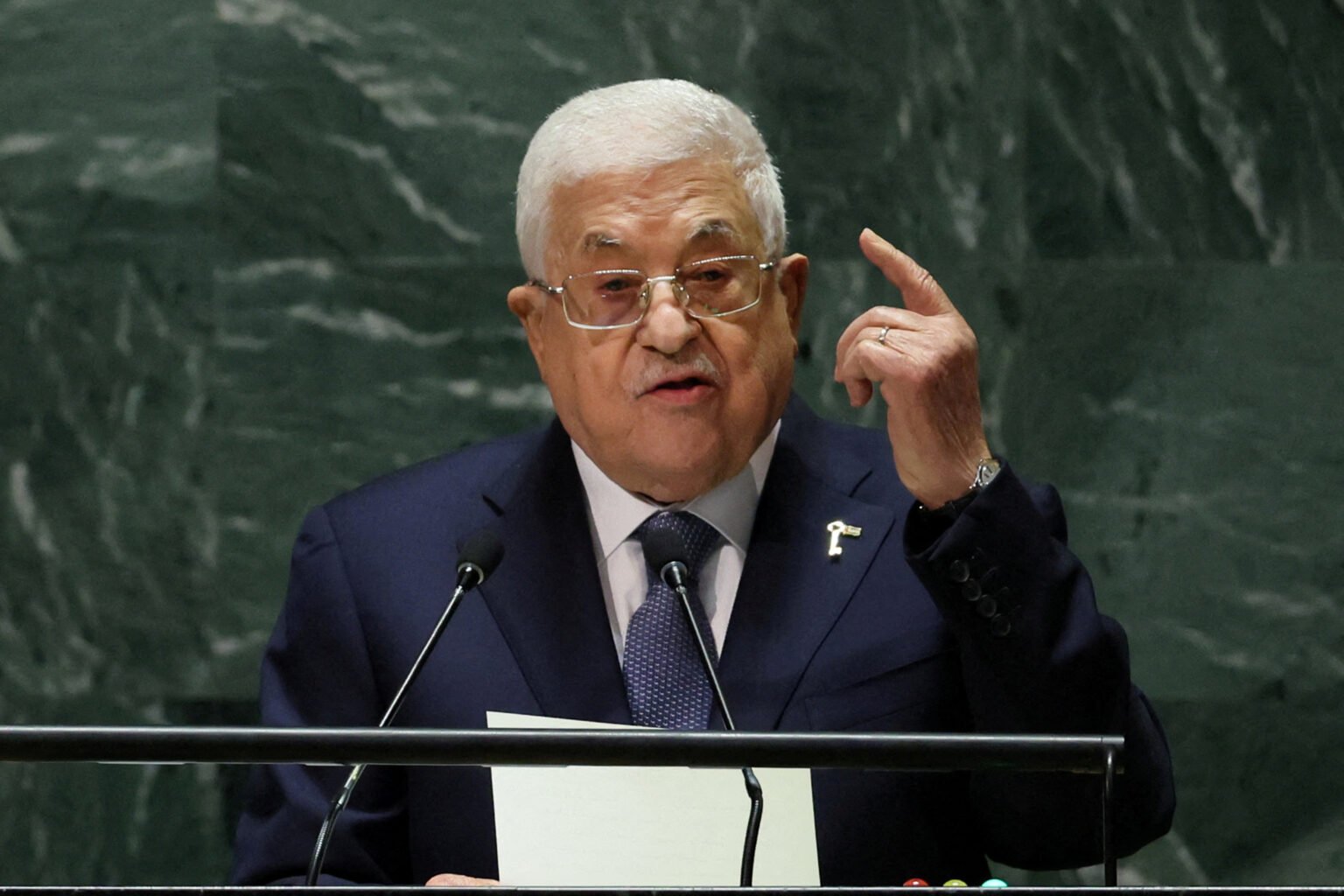 Abbas declares 3 days of mourning following Israeli attack on Gaza hospital