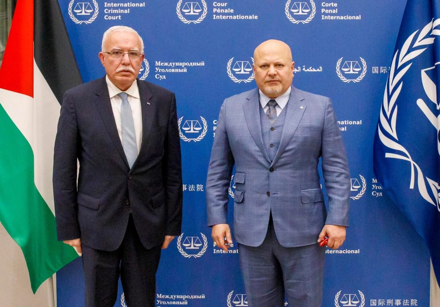 Foreign Minister Malki presents evidence of recent Israeli war crimes to ICC Prosecutor Karim Khan