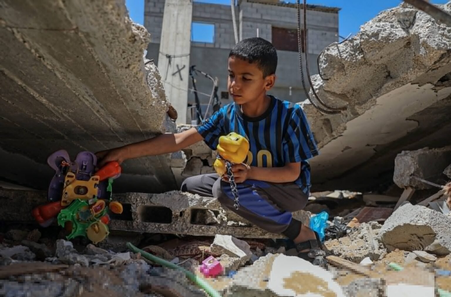 Gaza has become a mass graveyard for children