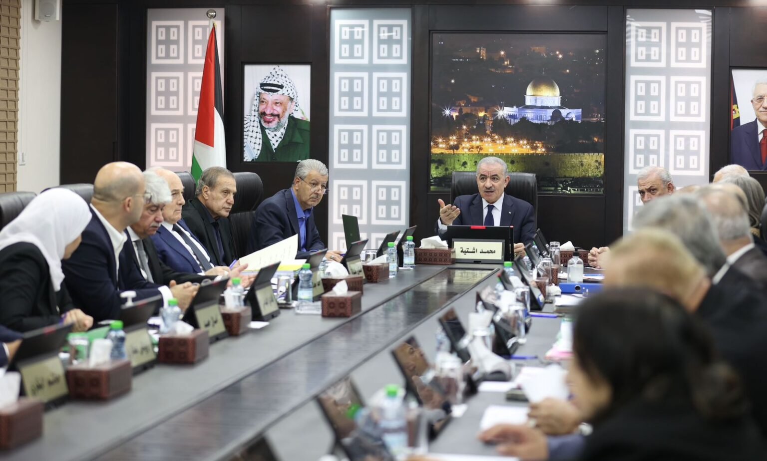 Palestinian government battling to stop Israeli aggression and entry of food and medicine into Gaza