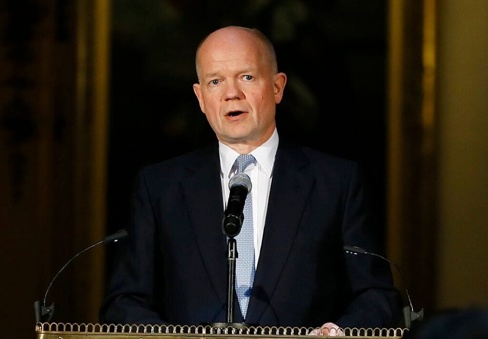 Former UK William Hague warns ‘Israel’ of miscalculated response