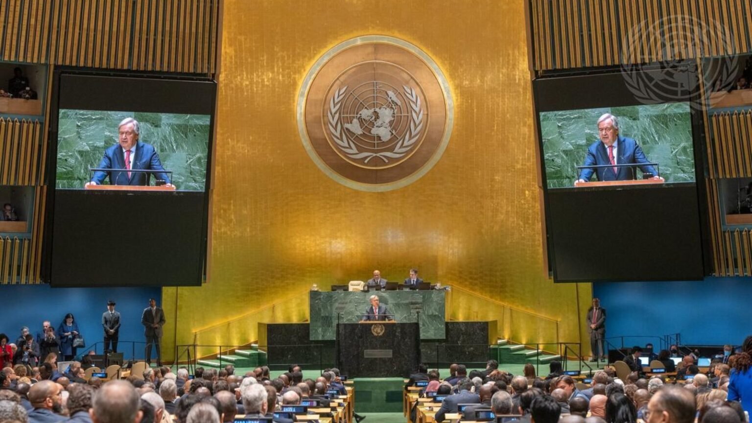 Guterres calls for an immediate ceasefire in Gaza