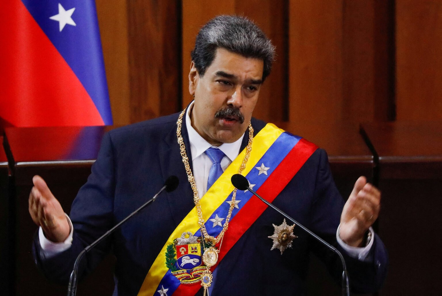 Venezuela’s President Nicolas Maduro wins third term