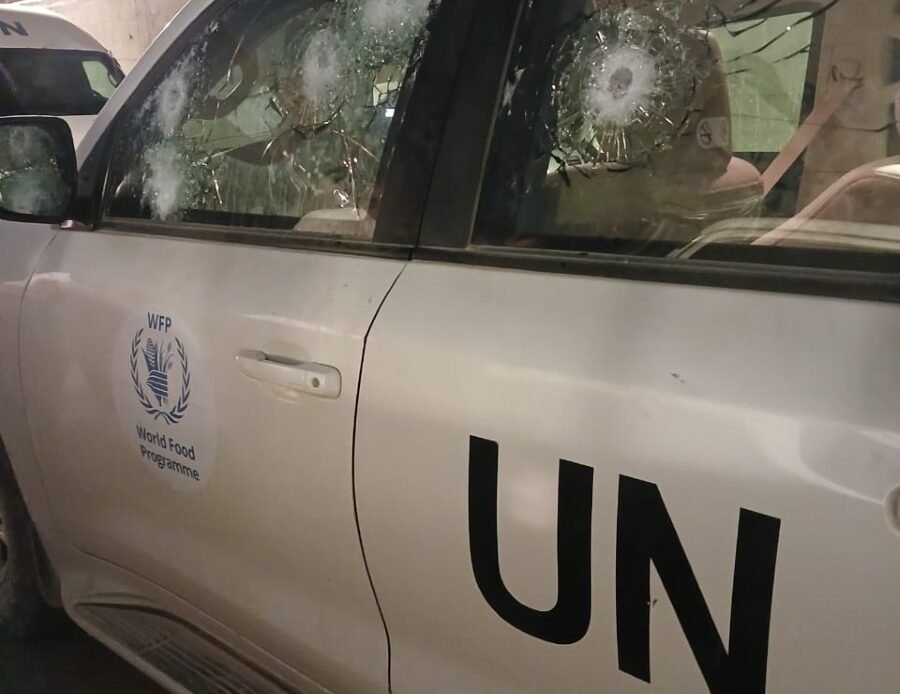 WFP halts staff movement in Gaza after its vehicle came under fire