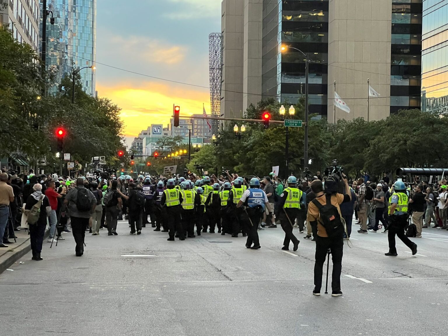 Demonstrations continue in Chicago, against Israeli war in Gaza