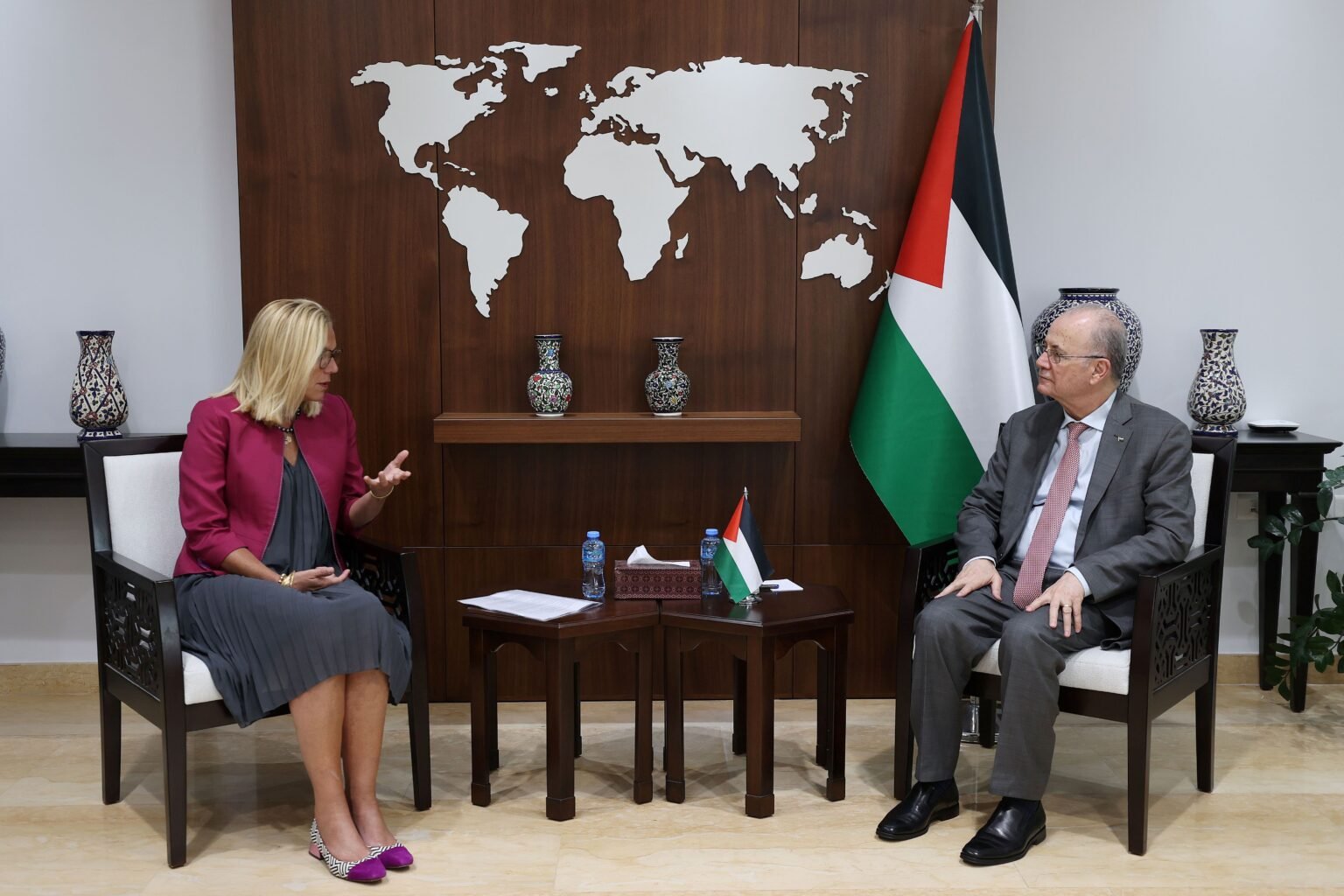 Mustafa, UN discuss joint coordination for relief efforts in Gaza