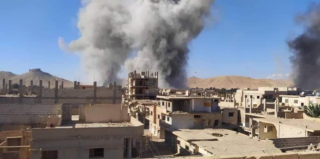 Casualties from Israeli Attack on Palmyra, Syria