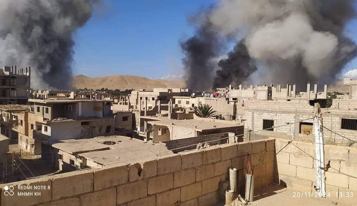 Casualties from Israeli Attack on Palmyra, Syria