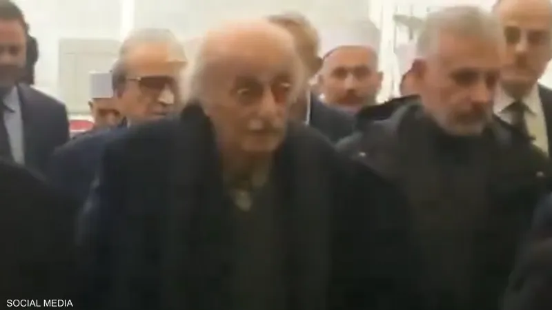 Jumblatt Arrives in Damascus for Anticipated Meeting with al-Sharaa