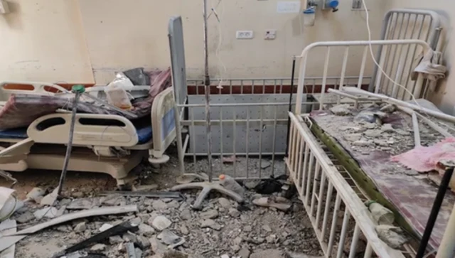 Israeli Forces Force Evacuation and Burn Sections of Kamal Adwan Hospital