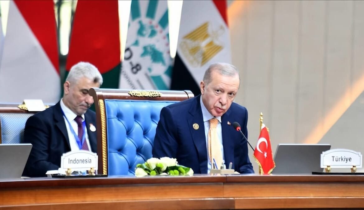 Erdogan Emphasizes Stability in Syria at D-8 Summit
