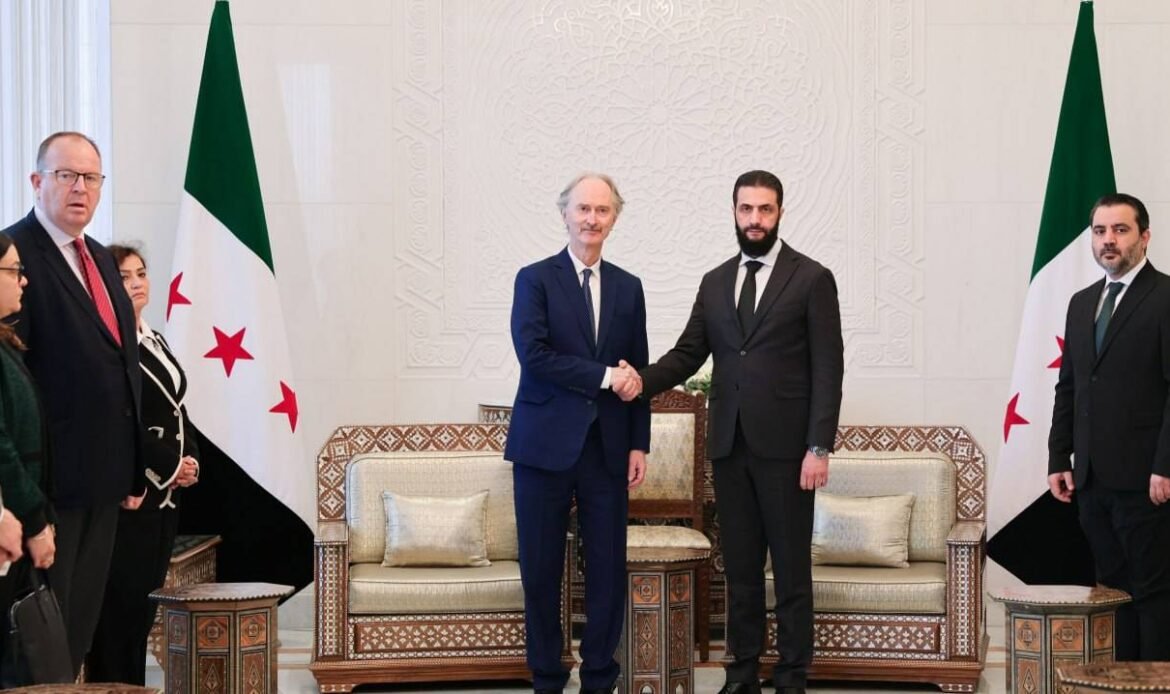 Pedersen in Damascus to Push Comprehensive Political Process in Syria