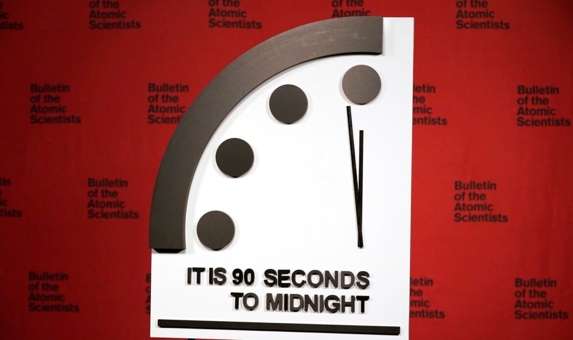 Doomsday Clock Moves One Second Closer to Midnight Amid Climate and Nuclear Threats