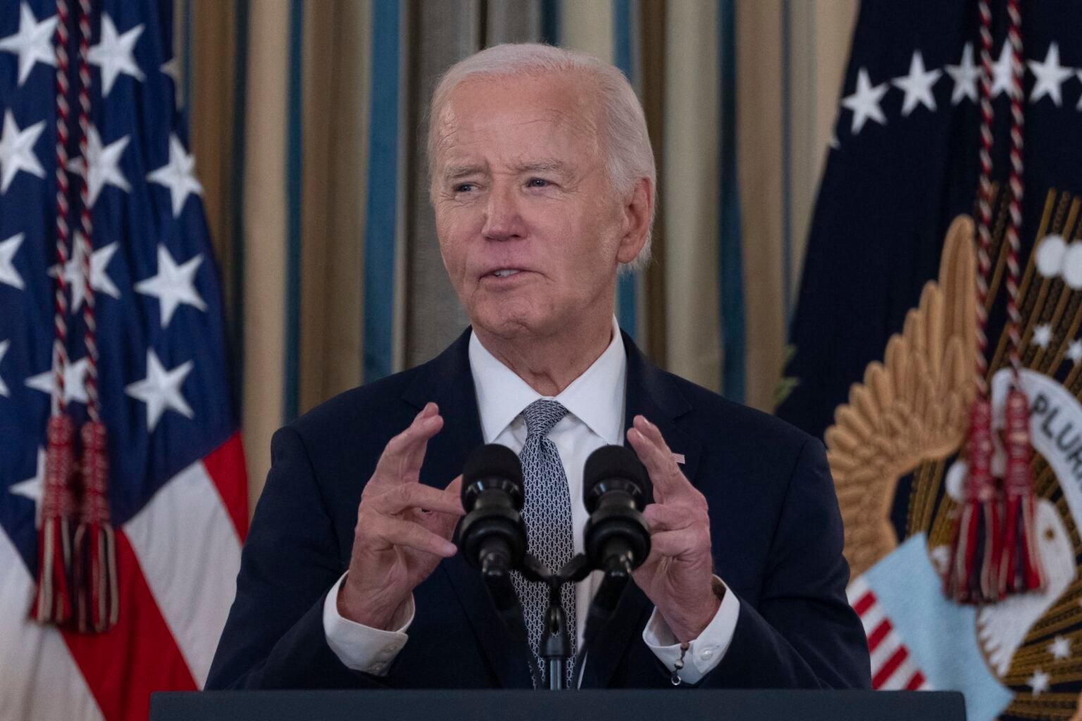 Biden After New Sanctions on Russia: Putin in “Tough Spot” Biden After New Sanctions on Russia Putin in Tough Spot