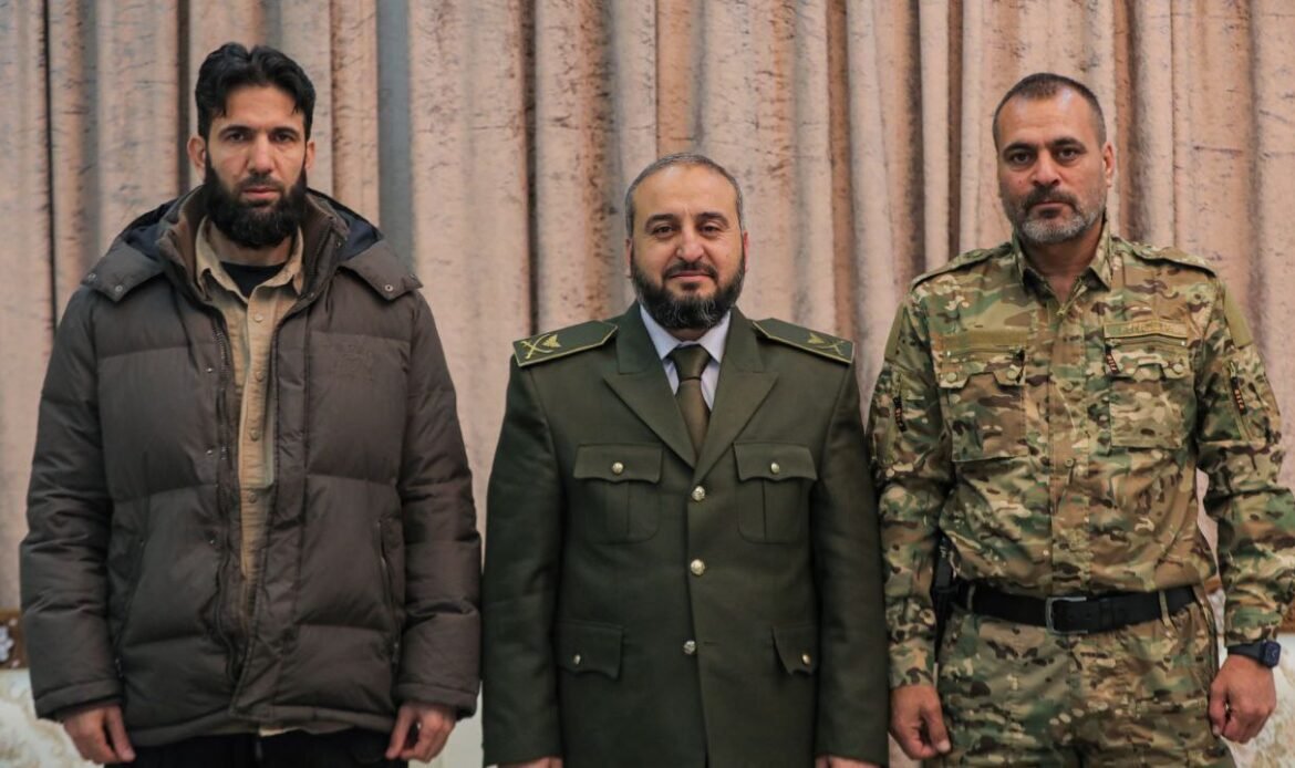 Syrian Factions Agree on New Defense Ministry Structure