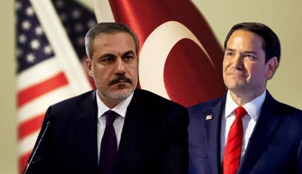 Turkish and US Foreign Ministers Discuss Syrian Developments, Gaza, and Regional Issues