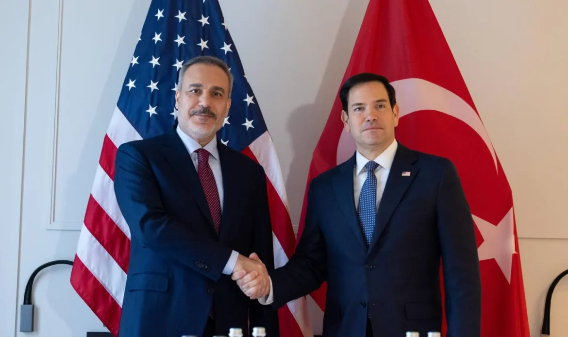 Turkish and US Foreign Ministers Discuss Syrian Developments, Gaza, and Regional Issues
