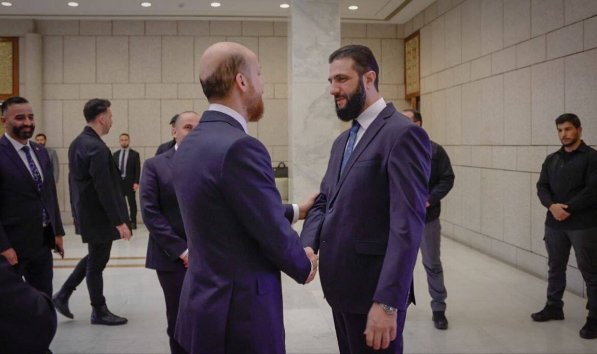 Bilal Erdoğan Visits Umayyad Mosque in Damascus