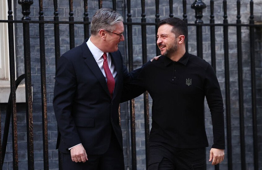 Britain Supports Sending Troops to Ukraine