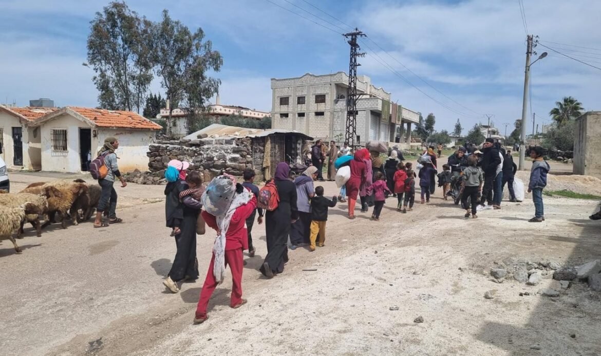 Shocking Israeli Assault Displaces Residents of Syrian Village