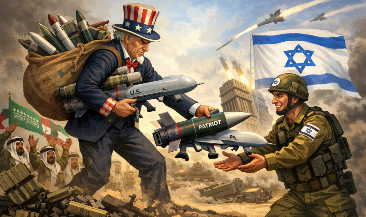 The U.S. robs the Gulf defenses for the benefit of Israel