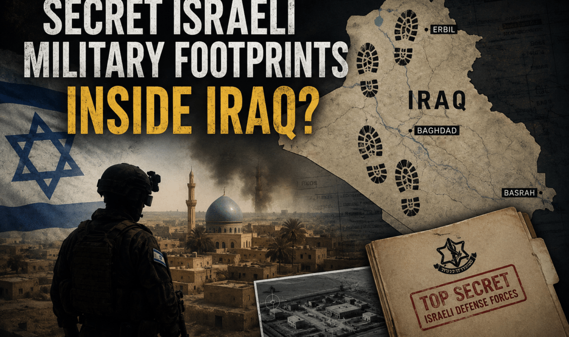 Secret Israeli Military Footprints Inside Iraq?