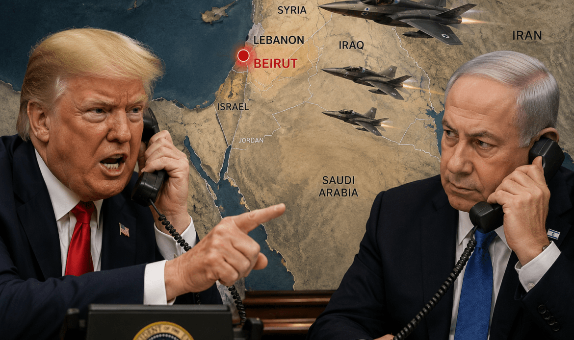 Trump stops Netanyahu and the satellite images of the US bases confirm Iran’s precision