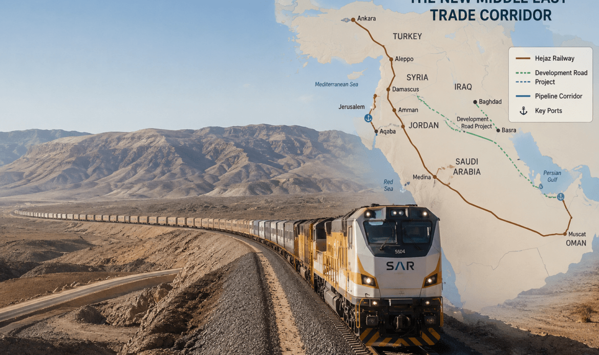 The new Middle East trade corridor emerges after the Strait of Hormuz is closed