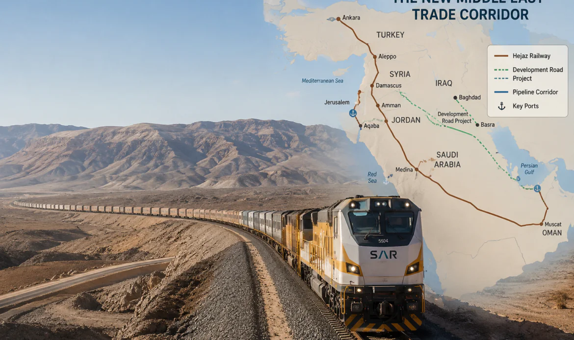 The new Middle East trade corridor emerges after the Strait of Hormuz is closed