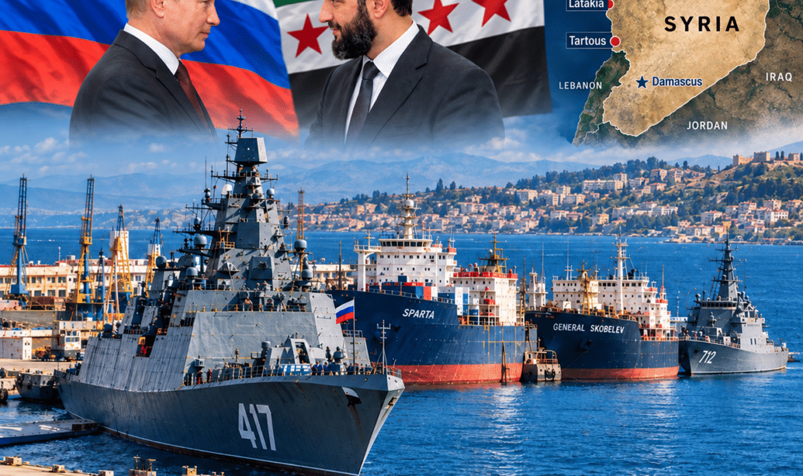 Russia remains on Syria’s coast amid a new relationship with Damascus